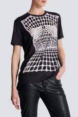 Edaline Pearl Print T-shirt
