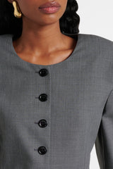 Dalida Cinched Waist Blazer