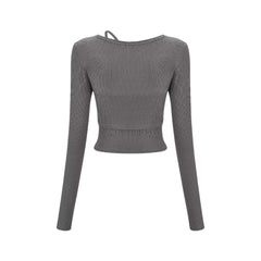 Leave the Door Open-scoop-neck spaghetti detail top