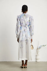 Désirée floral-print midi dress