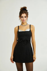 Amore crystal sequinned dress