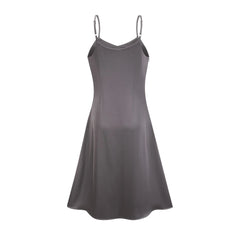 Laria twist-detail satin midi dress