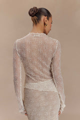 Riley Lace Long Sleeve Top