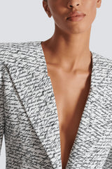 Faustine Print Blazer