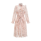 Clothilde ruffled midi dress