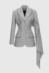 Jylia Scarf Blazer