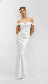 Maxi Dress For Women, Fashion, Strapless, High Waist, Party Dress