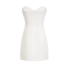 Cressida embellished off-shoulder mini dress