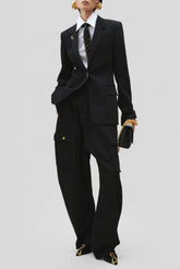 Ephram Keyhole Embellished Blazer
