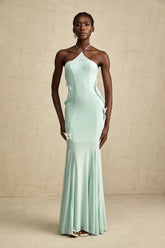 Amélie ruffle-detail butterfly maxi dress