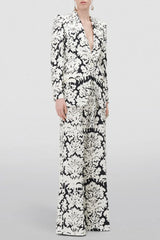 Isolde Print Single-Breasted Blazer Set