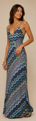 Mirai Stripe Maxi Dress