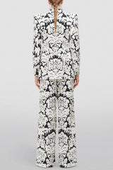 Isolde Print Single-Breasted Blazer Set