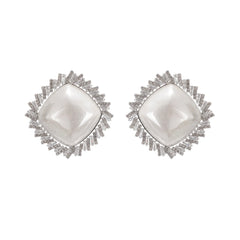 Marilyn crystal-embellished stud earring
