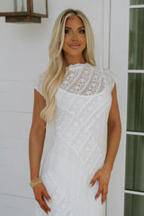 Everlee Lace Dress - Off White