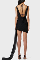 Laula Butterfly Chiffon Mini Dress