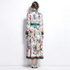 Adalasia paisley-print poplin midi dress