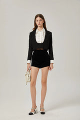 Isabeau jacket & shirt & shorts matching set