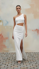 Maison Celie - Nibber Elegant Maxi Dress Women Summer Off