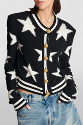 Fallon Star Knit Cardigan