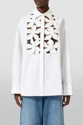 Juliete Floral Cutout Long Sleeves Shirt