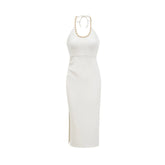 Keeya halterneck midi dress