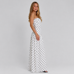 Giana Polka Maxi Dress
