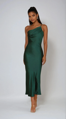Josephina Midi Dress Emerald Green