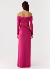 Kerli Maxi Dress Fuchsia