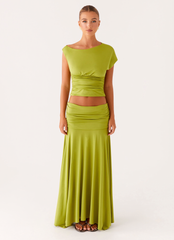 Liana Top Skirt Set