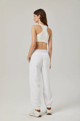 Cordelia seamless cotton cropped top