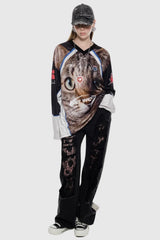Acorn Pet Print Jersey - Dragon Li