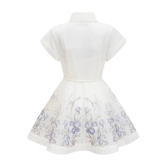 Fabienne floral-print mini dress