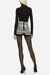 Isadora Diamante embellished Micro Shorts