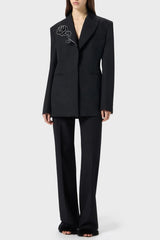 Jerrico Rose Crystal Embellished Blazer