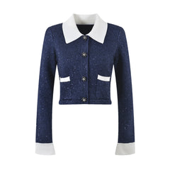 Bénédicte knitted jacket & skirt matching set