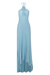 Maryam Floral Halter Maxi Dress