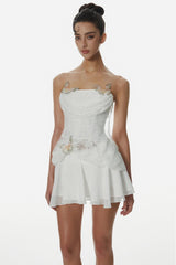 Deneqa Butterfly Lace Corset