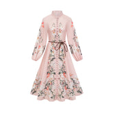 Aviana floral-print midi dress