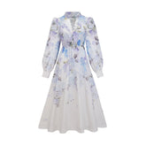 Désirée floral-print midi dress
