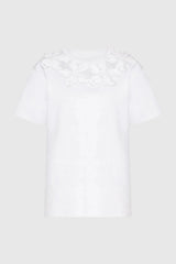 Juliete Floral Hollow T-shirt
