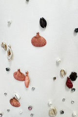 Elgine Shell Embellished Two Piece Set
