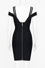 Sia Bandage Dress - Classic Black