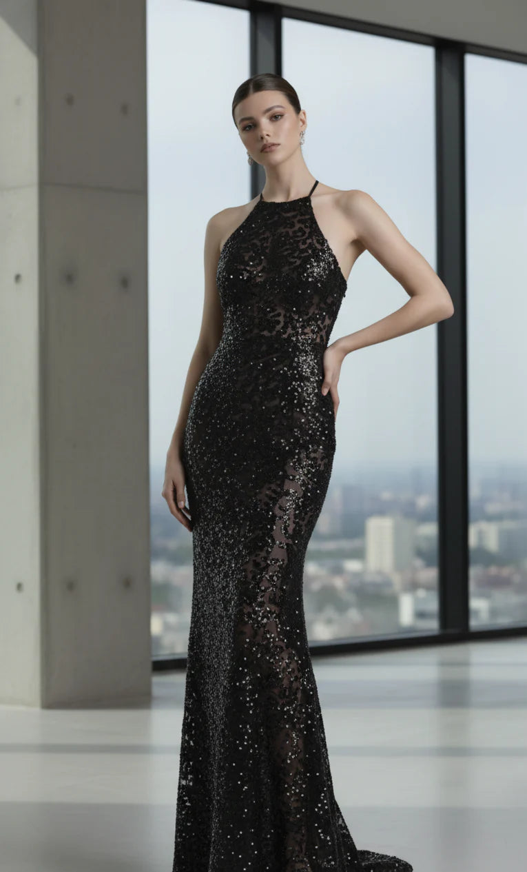 Maison Celie-Sleeveless Elegant Party Long Dresses For Ladies