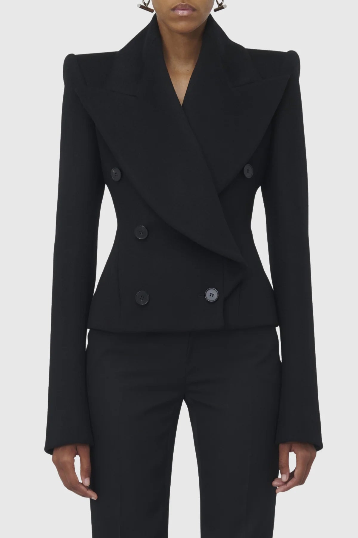 Darola Oversized Lapel Blazer