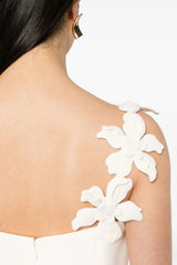 Juliete Floral Mini Dress - White