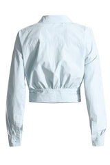 Amira Asymmetric Shirt - Blue