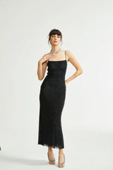 Axelle sequin-embellished dress