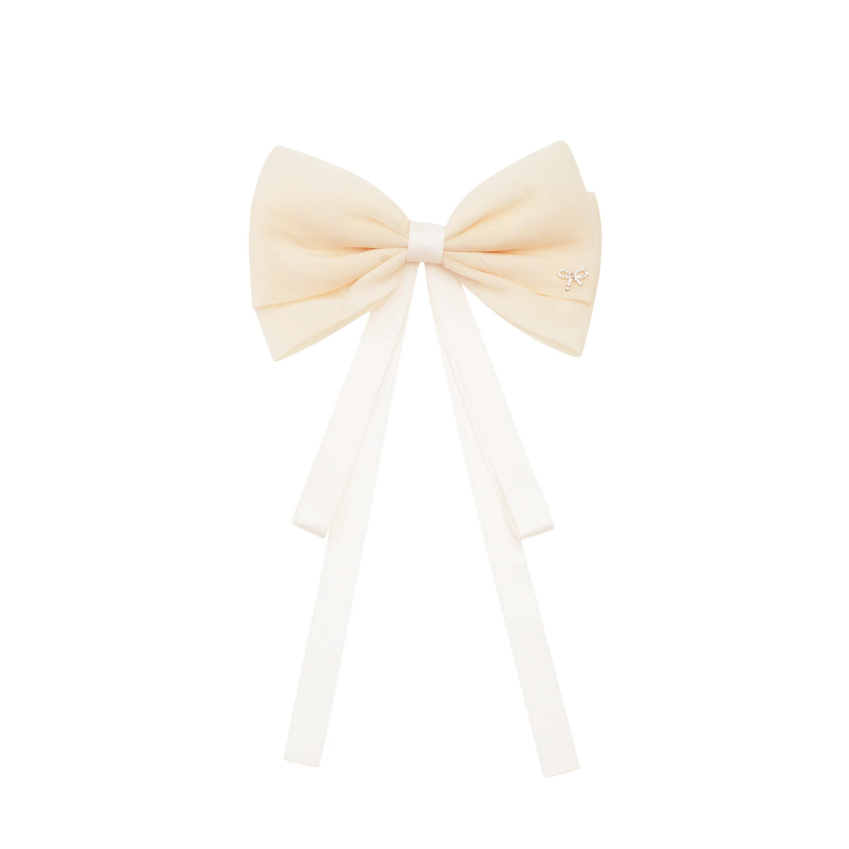 Aya neutrals hair-bow clip
