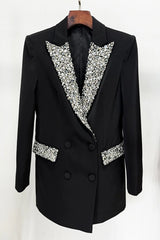 Brooklyn Diamante Embellished Blazer Dress